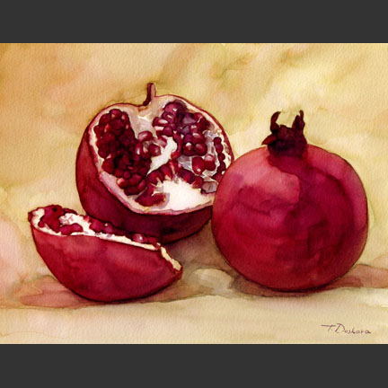 pomegranates